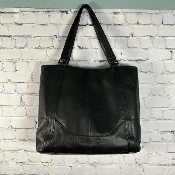 Vince Camuto Black Quilted Leather Tote Bag - Picture 4 of 9